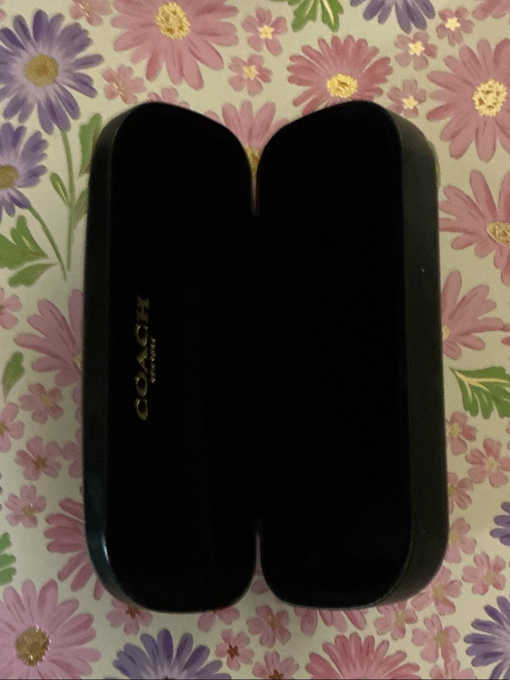 Coach Black Hard Shell Sunglasses Accessory Case